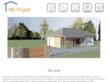 Tablet Screenshot of mb-projekt.cz